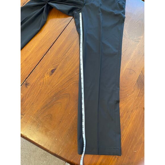 Walter Hagen 11 Majors Waist 32/32 Flat Front Mens Golf Pants Non Slip Black - Picture 10 of 10